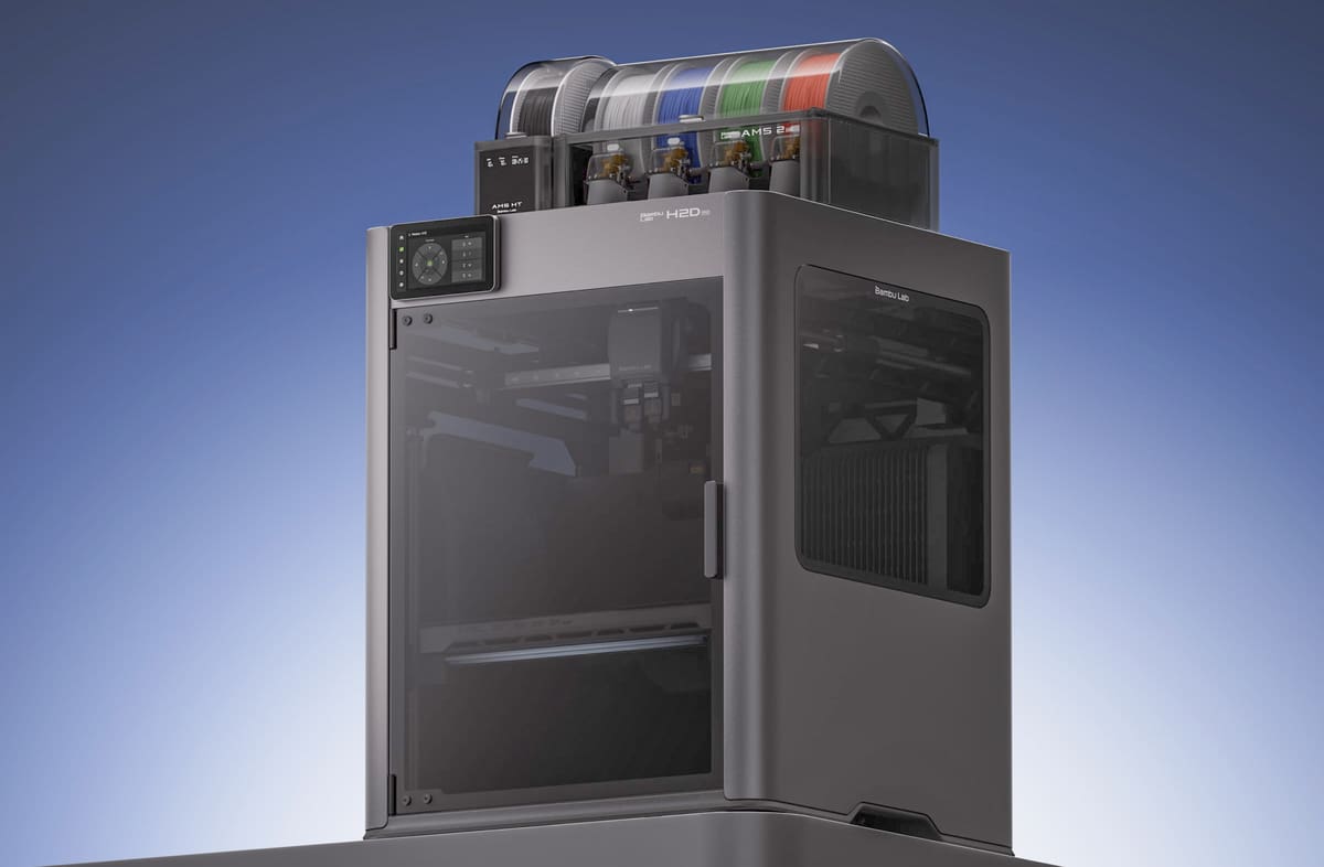 Image of Professional 3D Printers Under $10,000: Bambu Lab H2D Pro