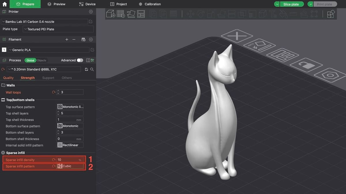 Infill is a trademark of FDM 3D printing