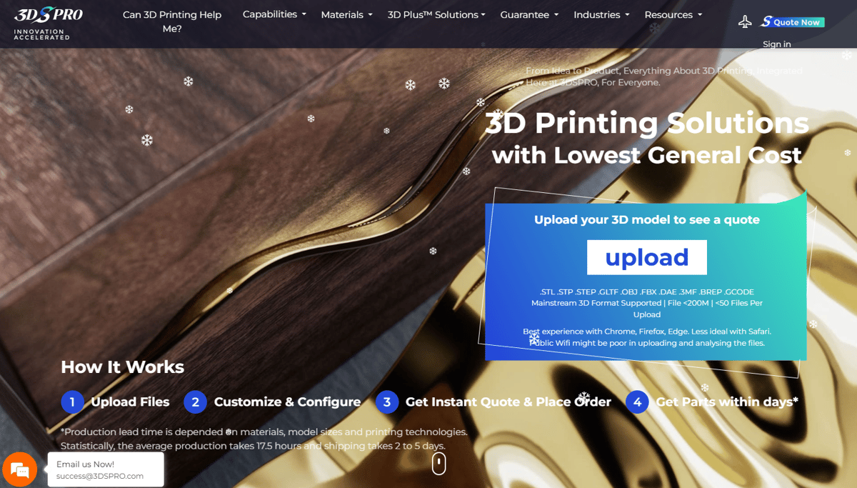 Foto de Serviço de impressão 3D / Impressão 3D online: 3DSPro