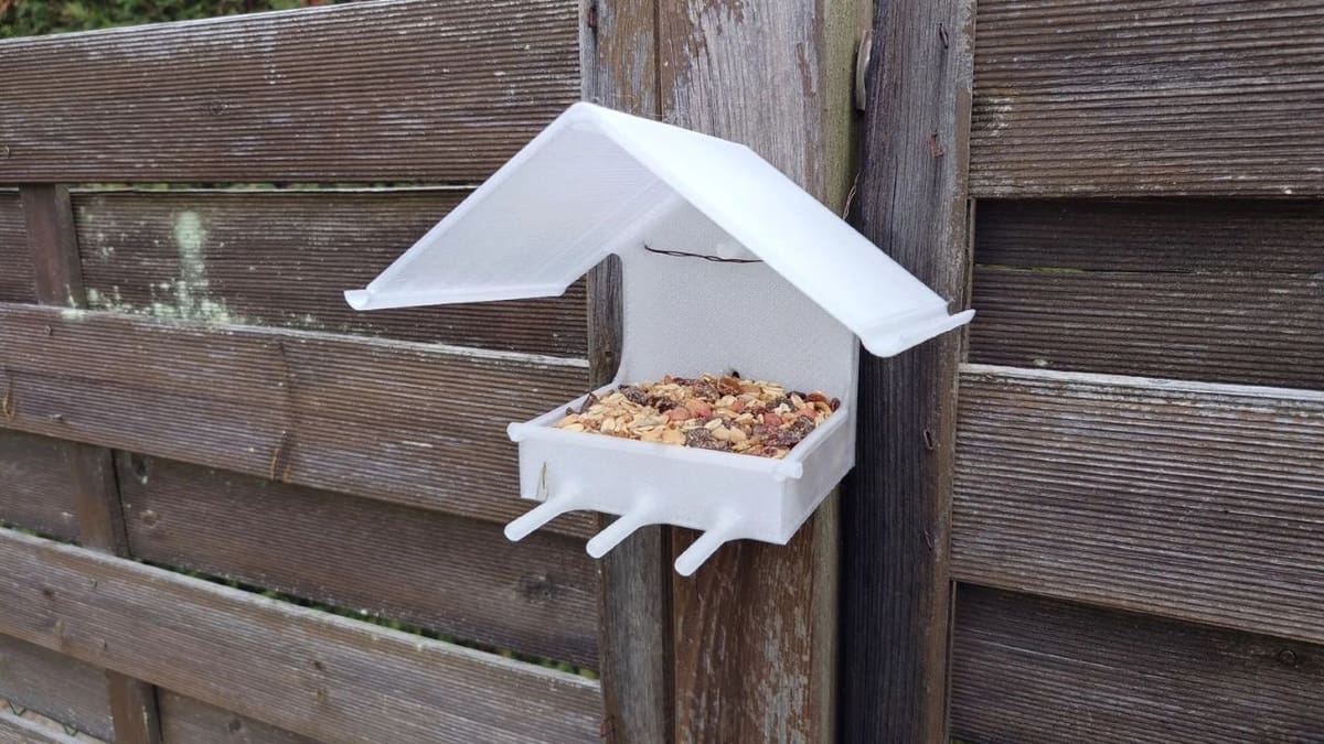 If you're printing an outdoor bird house, use PETG