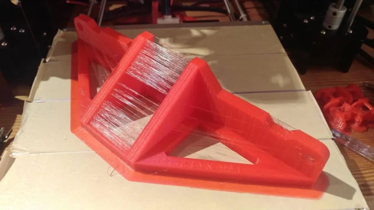 PETG is notorious for stringing