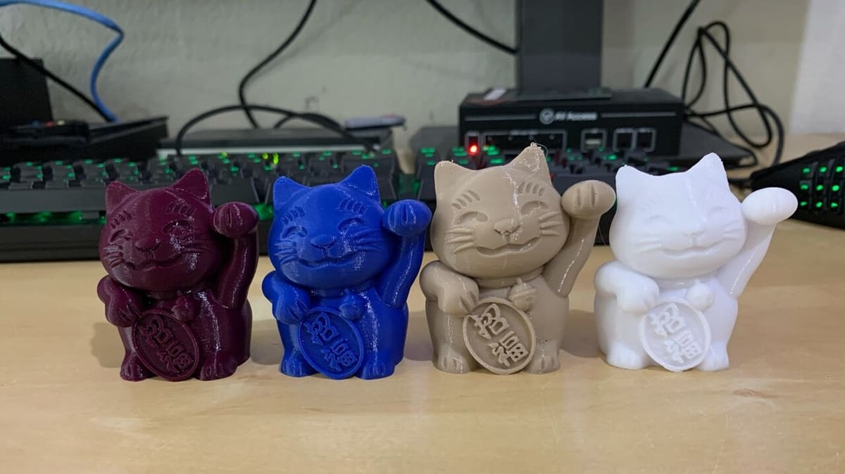 Adorable Overture PETG prints