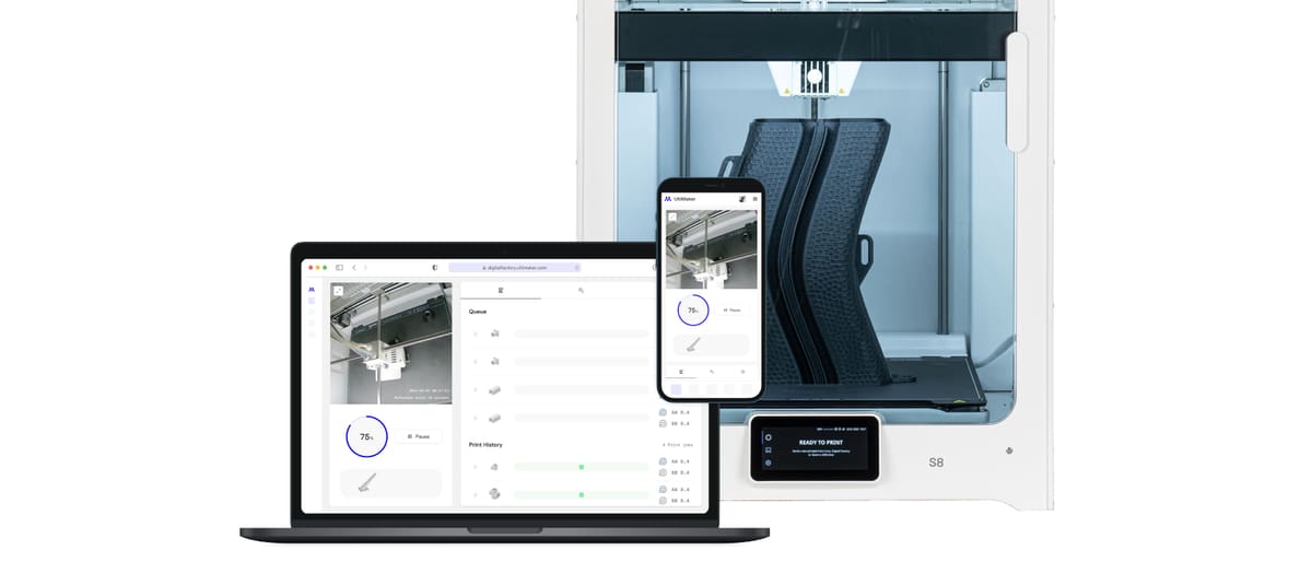 Image of UltiMaker Printers Compared: S8, S7, S5 & Factor 4: Speed & Efficiency