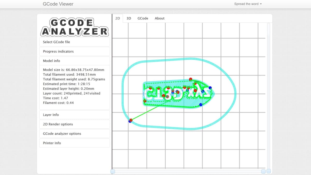 Image of: gCodeViewer
