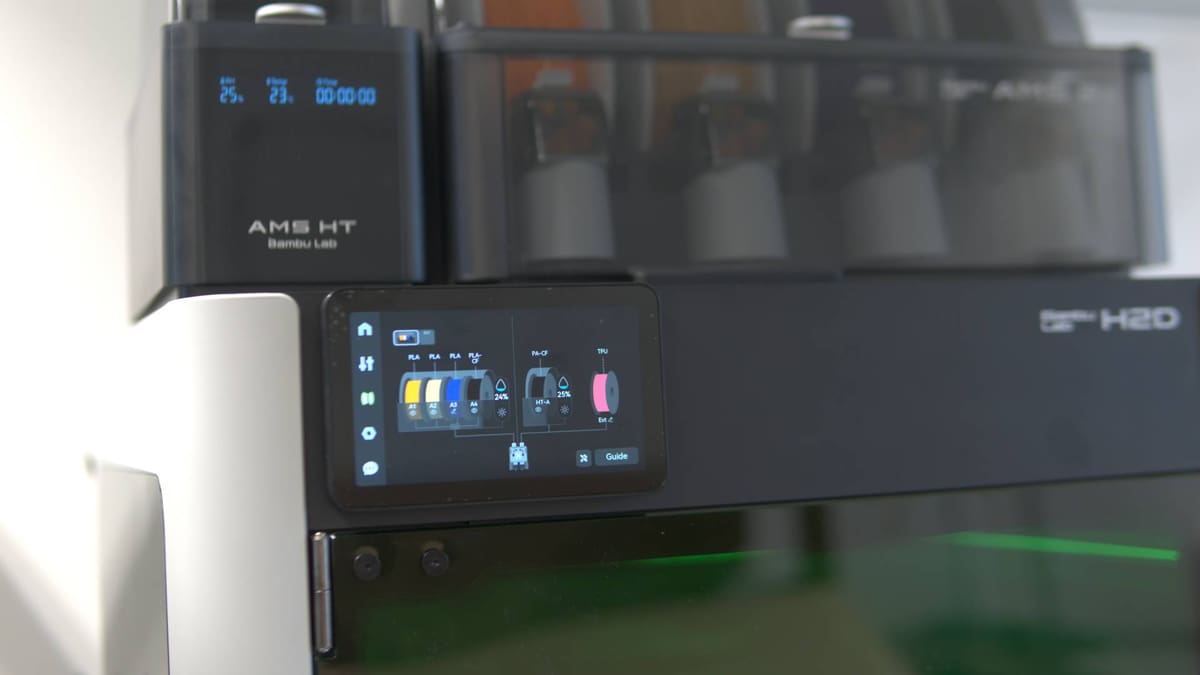 Bild von Der Bambu Lab H2D im Test: Der Druck