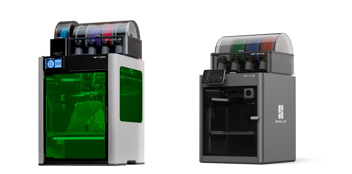 Image of Pro Review of Bambu Lab H2D: H2D vs. X1E