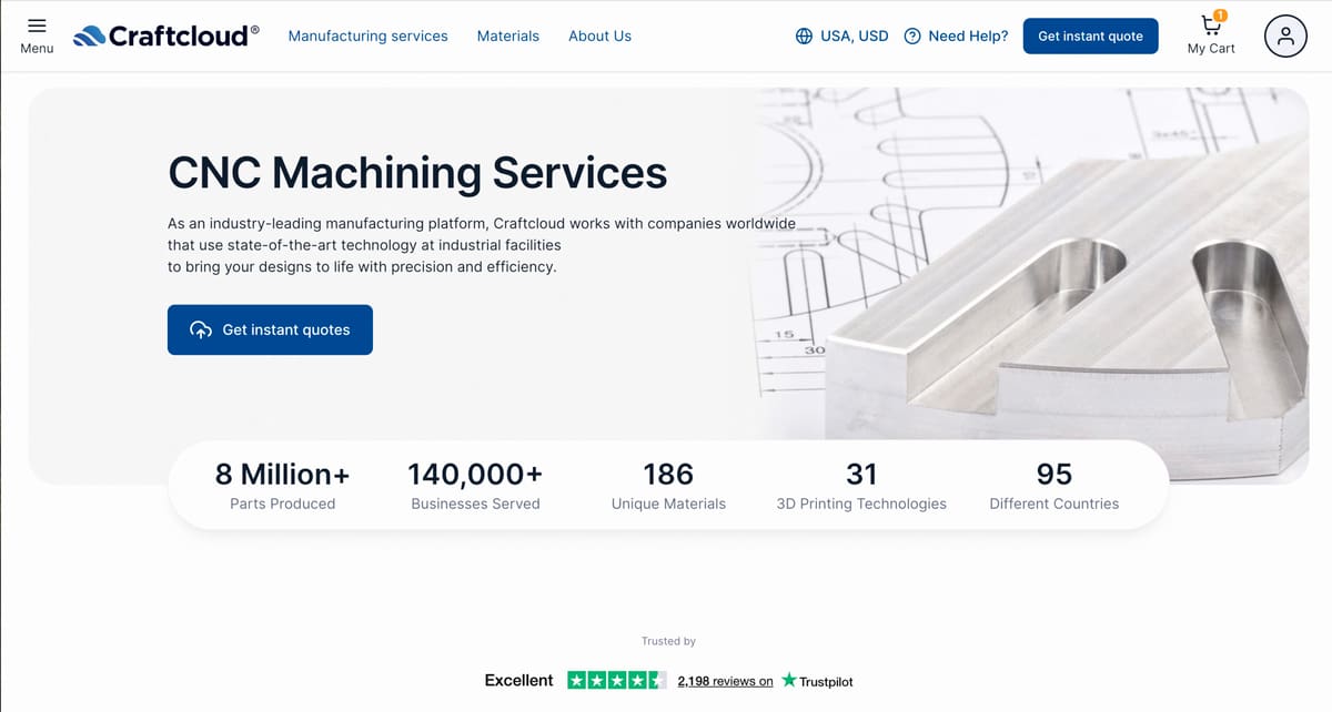 Image of Best CNC Services : Craftcloud