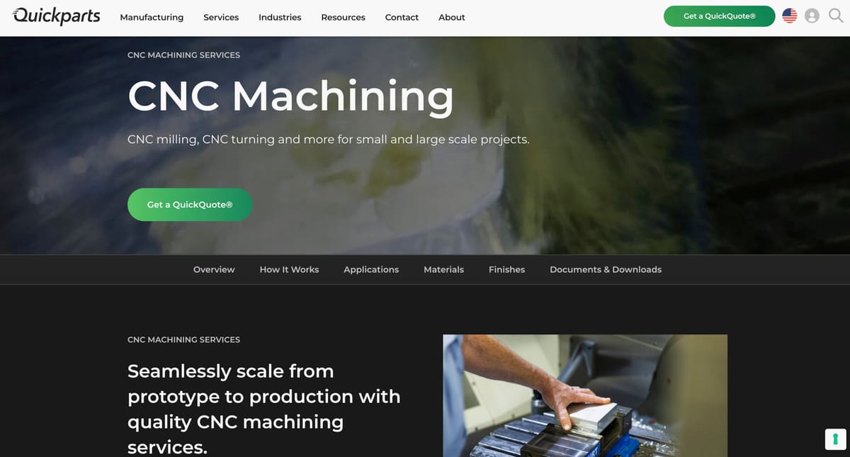 Image of Best CNC Services : Quickparts