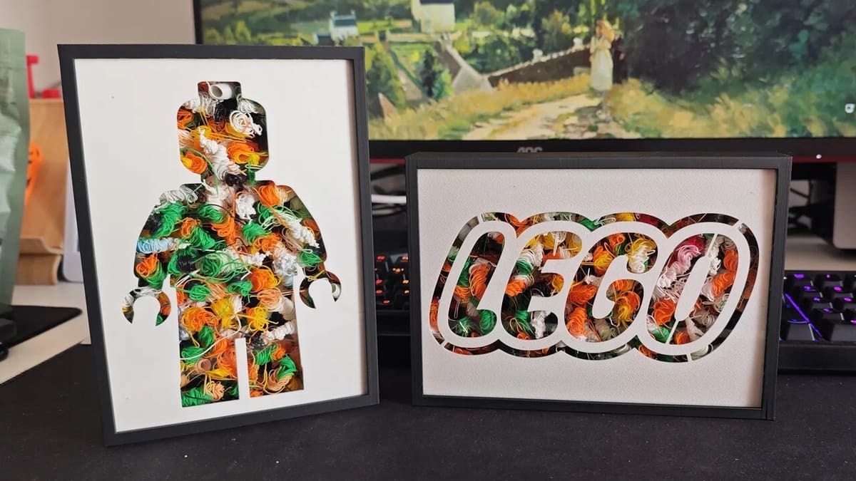 Modern art or just the leftovers from your last 20 prints?