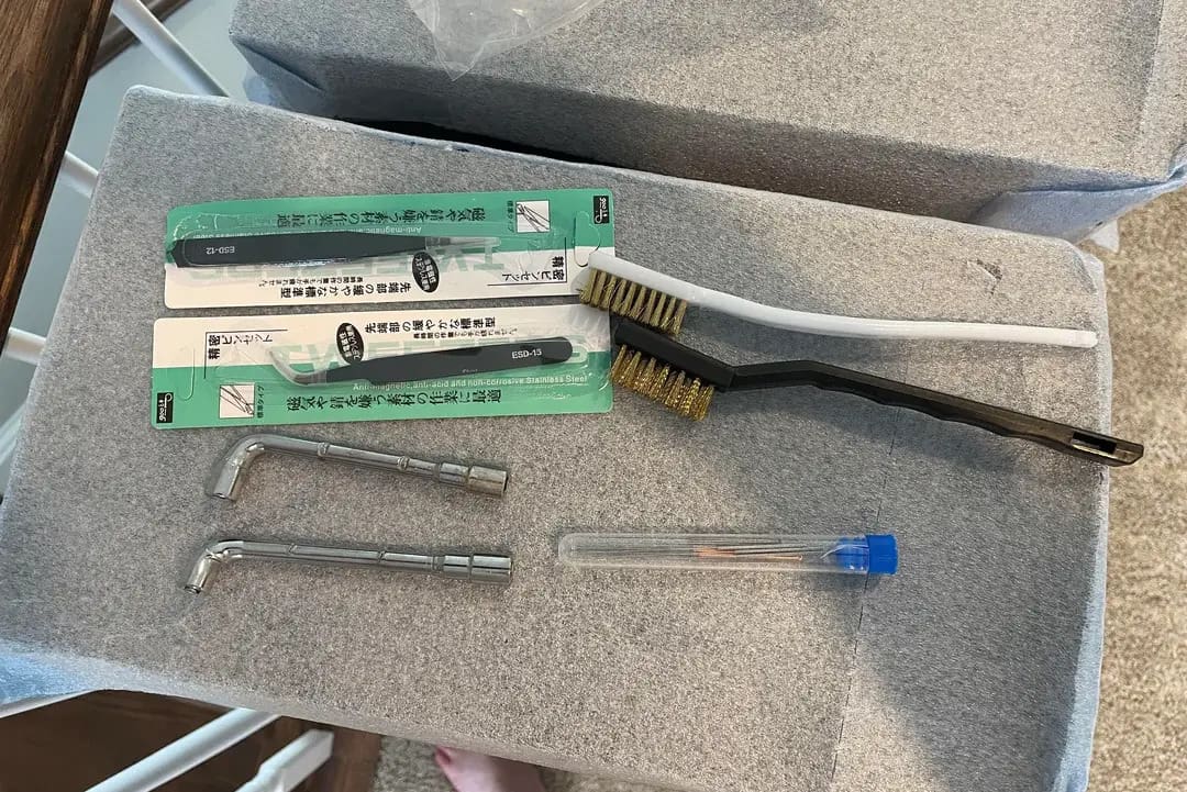 The tools you'll need to maintain your nozzle