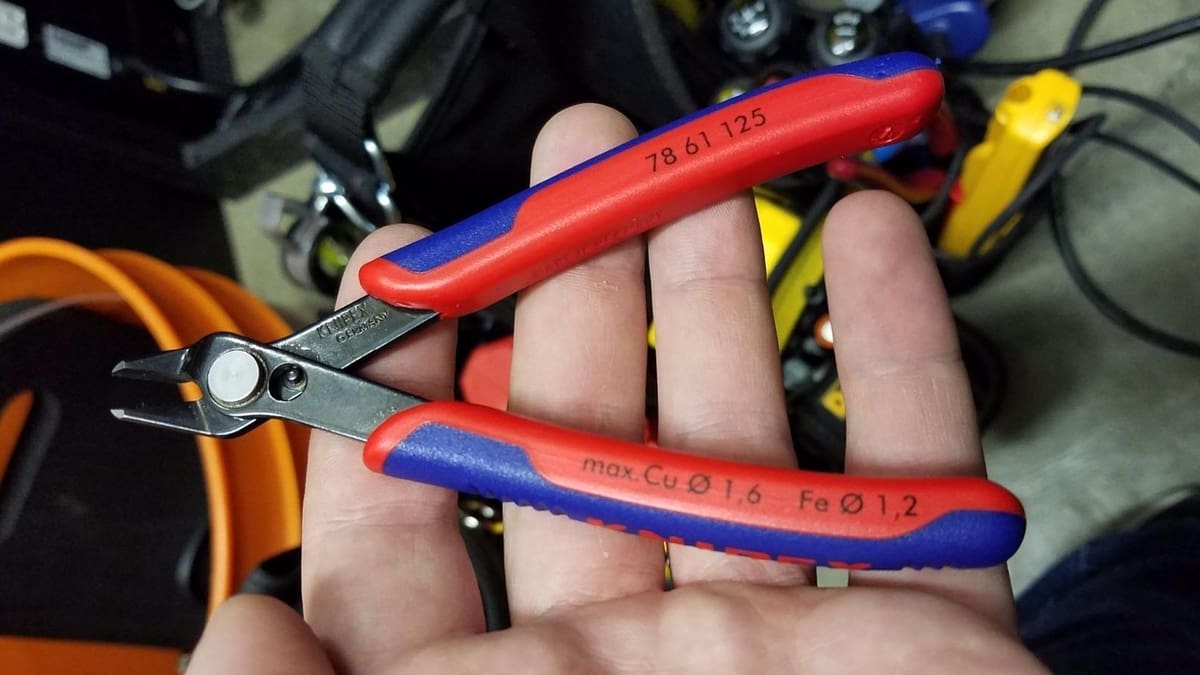 Pull, clip, and snip those supports away