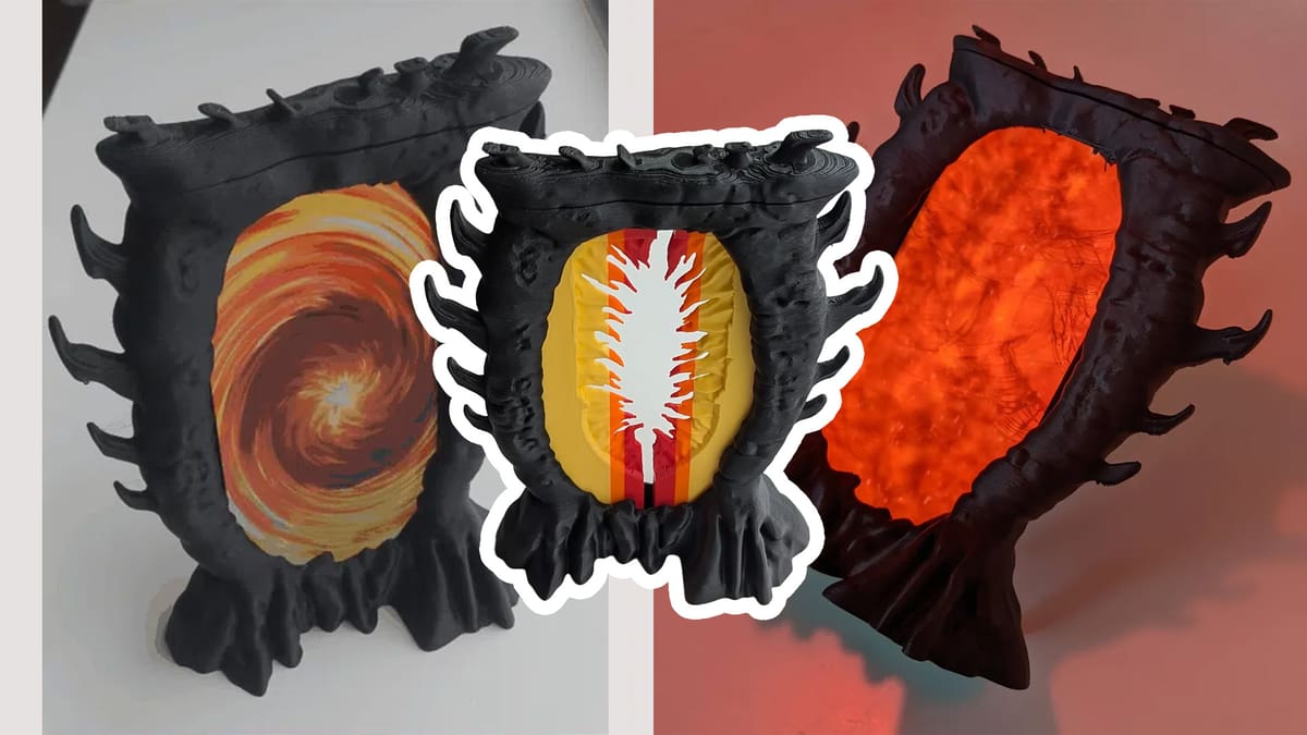 Image of The Elder Scrolls IV: Oblivion 3D Prints: Interactive Oblivion Gate