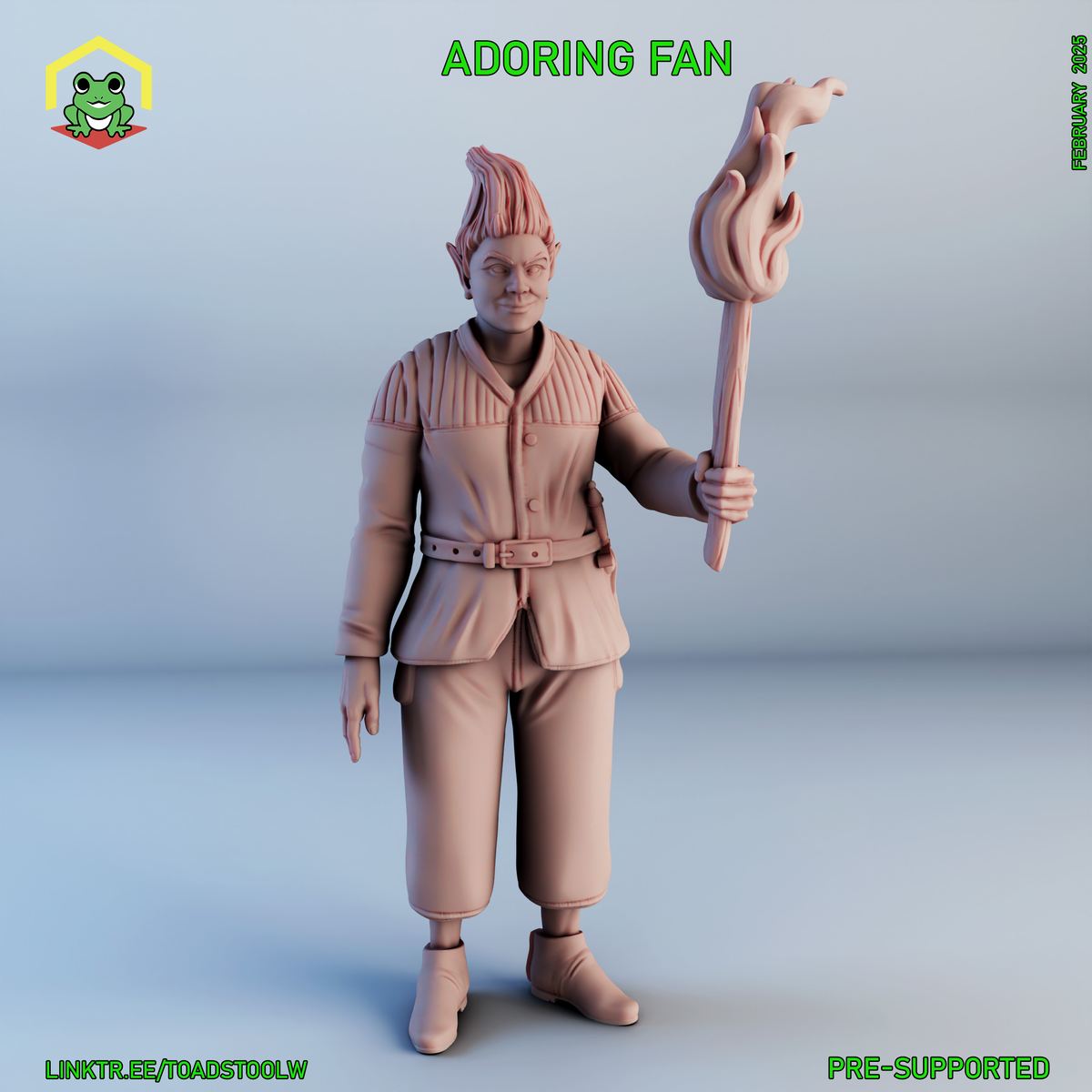 Image of The Elder Scrolls IV: Oblivion 3D Prints: Adoring Fan RPG Miniature