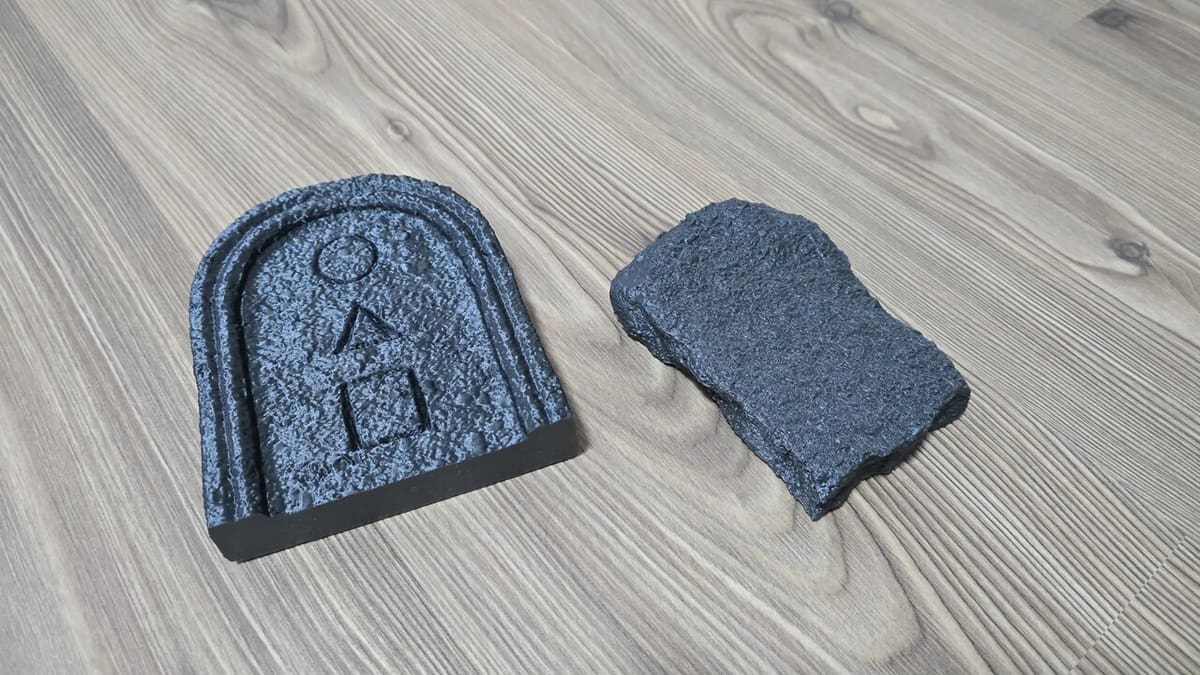 Could the stones from the show have also been made with 3D printing?