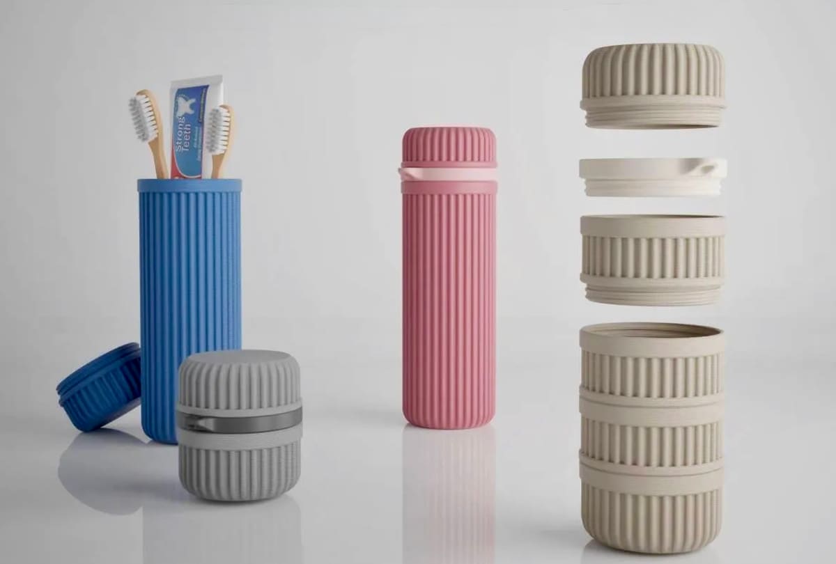 Foto de Projetos para impressora 3D: coisas para imprimir em 3D: Cápsula para viagem