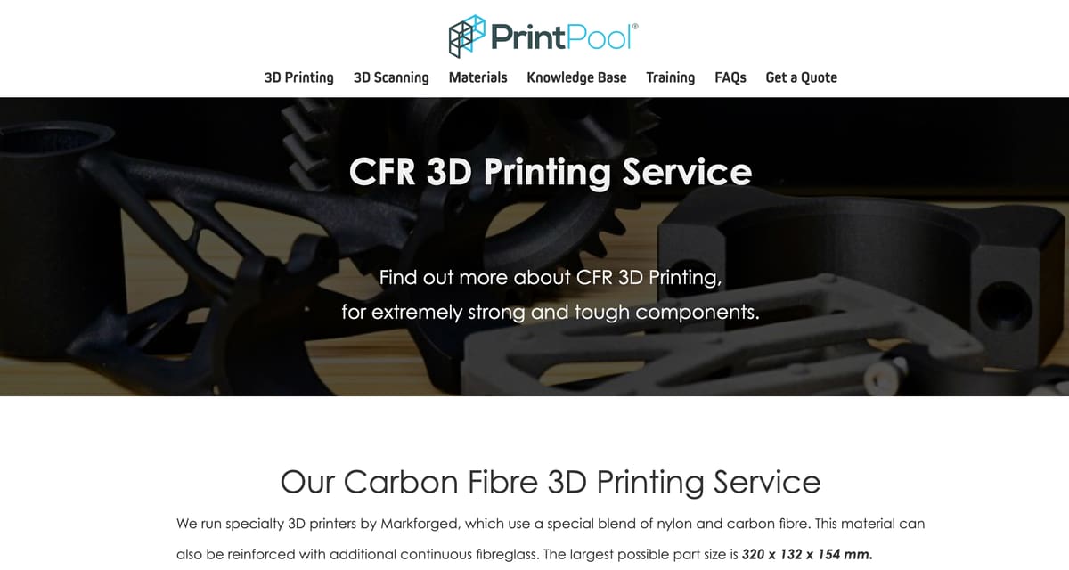 Image of Top Markforged 3D Printing Services: PrintPool