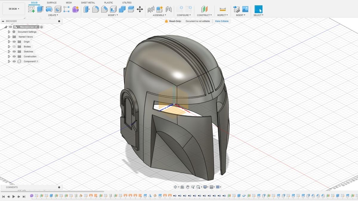 Surface modeling is the key to some very popular cosplay elements