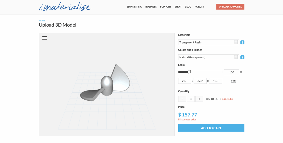 Image of 3D Printing Services for Making Molds: iMaterialise