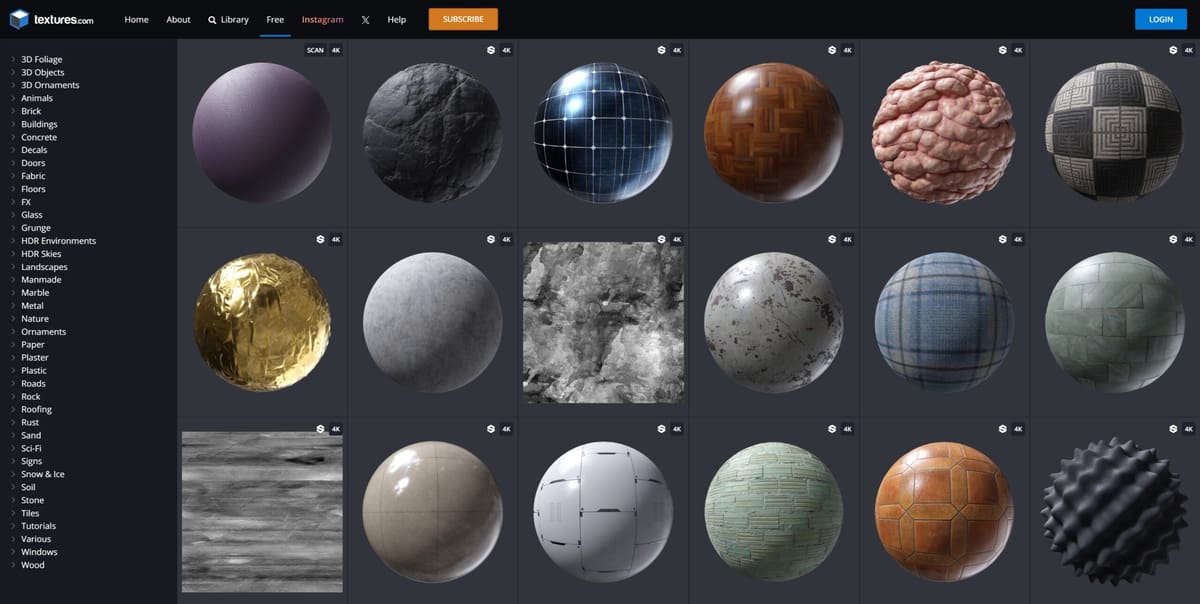 Image of: 5. Textures