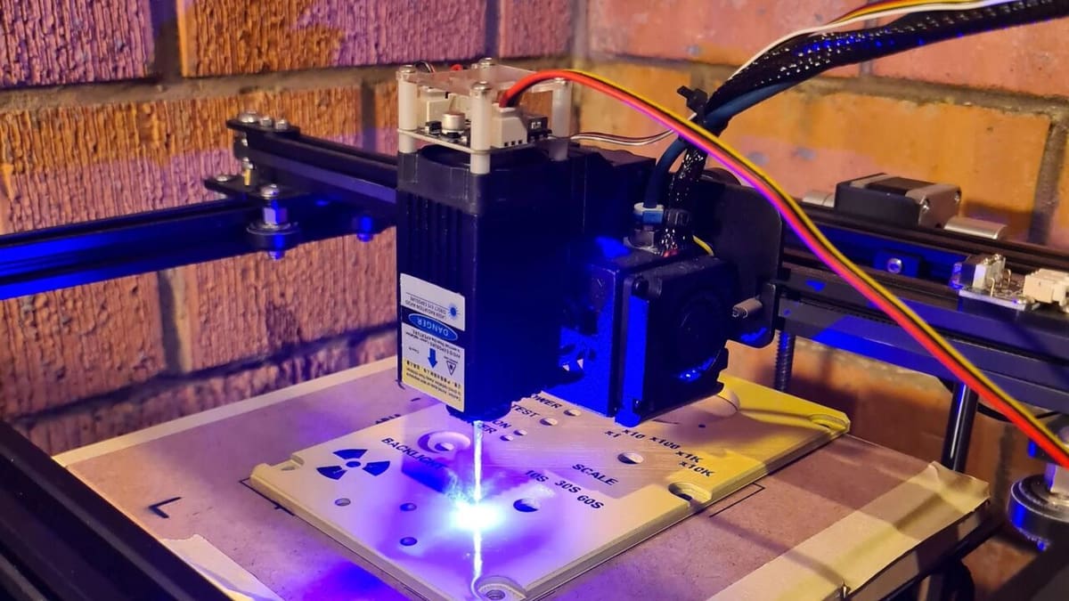 Enclosure-less laser engravers are incredibly dangerous. Always use an enclosure!