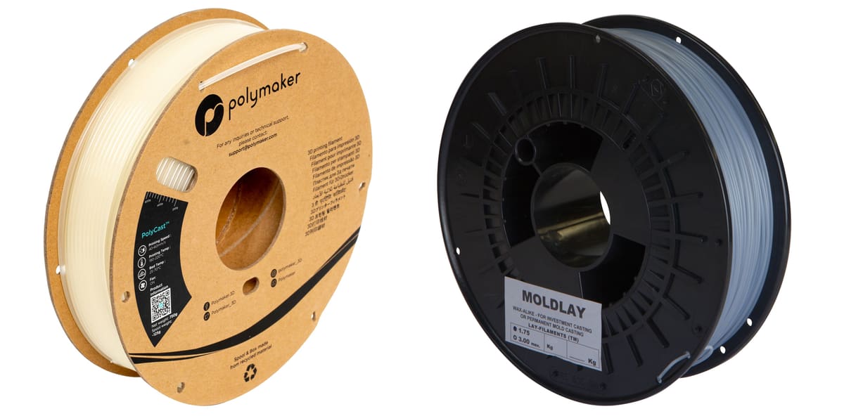 Image of The Complete Overview of 3D Printer Filament Types: Wax & Castable