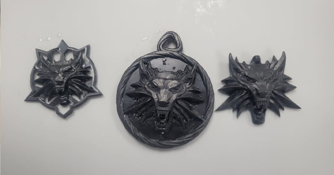 Three Witchery prints with 3.0 resin!