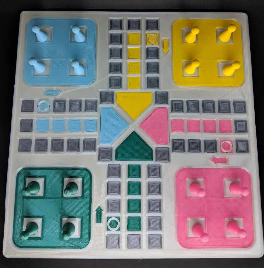 Image of 3D printed summer fun!: Ludo