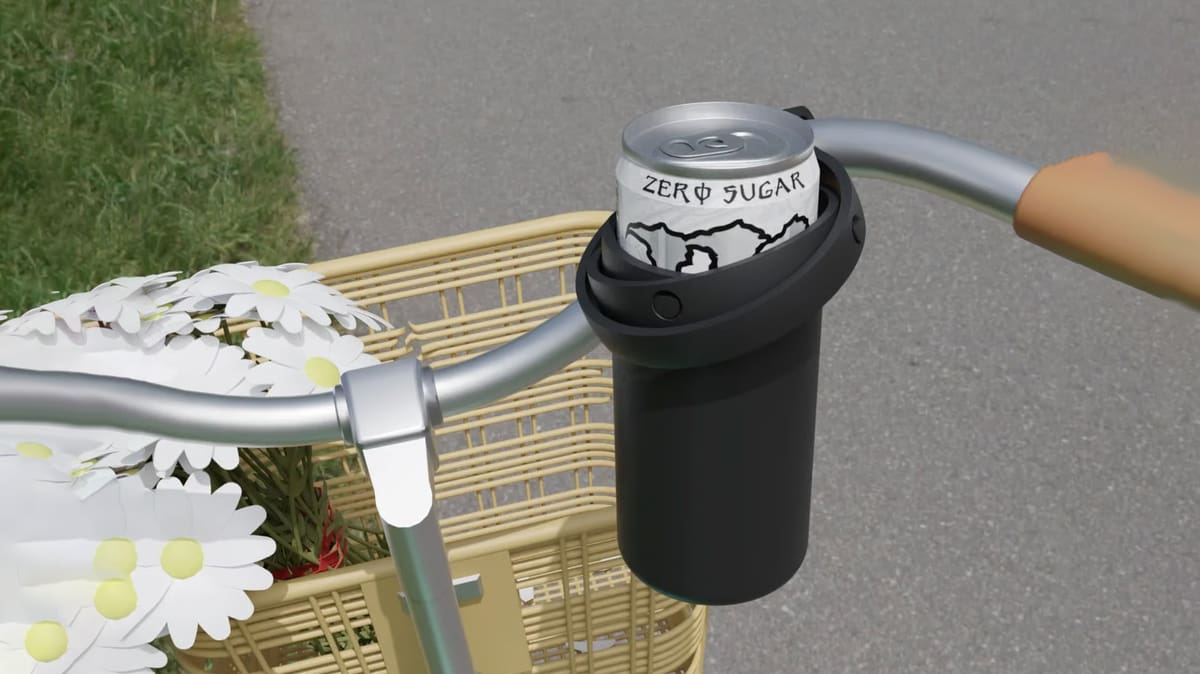 Image of Cool Things to 3D Print: Gyroscopic Can Holder