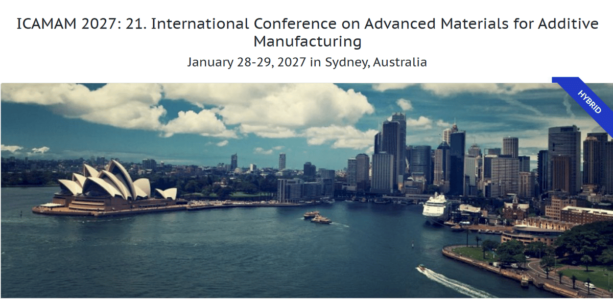 Image of 3D Printing / Additive Manufacturing Conferences: ICAMAM (International Conference on Advanced Materials for Additive Manufacturing)