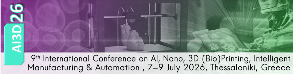 Image of 3D Printing / Additive Manufacturing Conferences: International Conference on 3D Printing & Bioprinting, AI, Digital & Additive Manufacturing