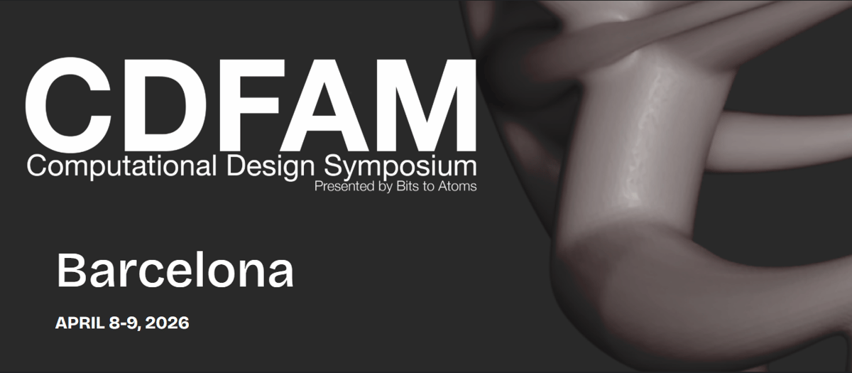 Image of 3D Printing / Additive Manufacturing Conferences: Computational Design for Additive Manufacturing (CDFAM)
