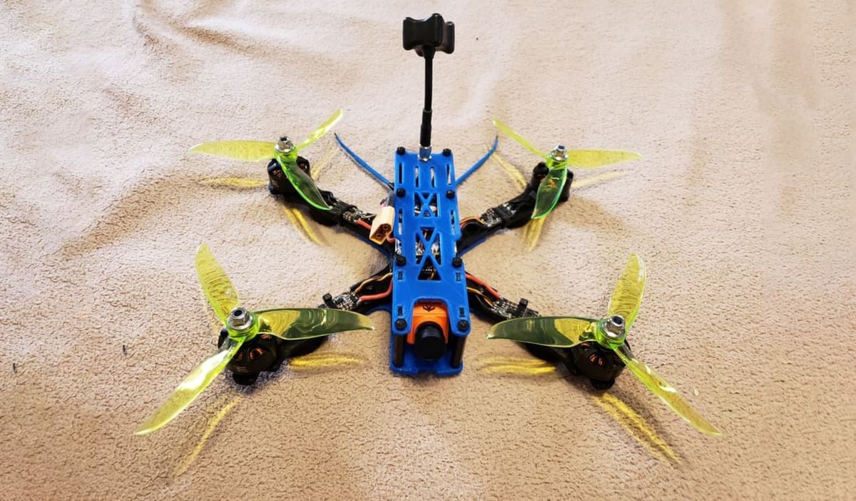 Image of 3D printed drone: Source One Drone