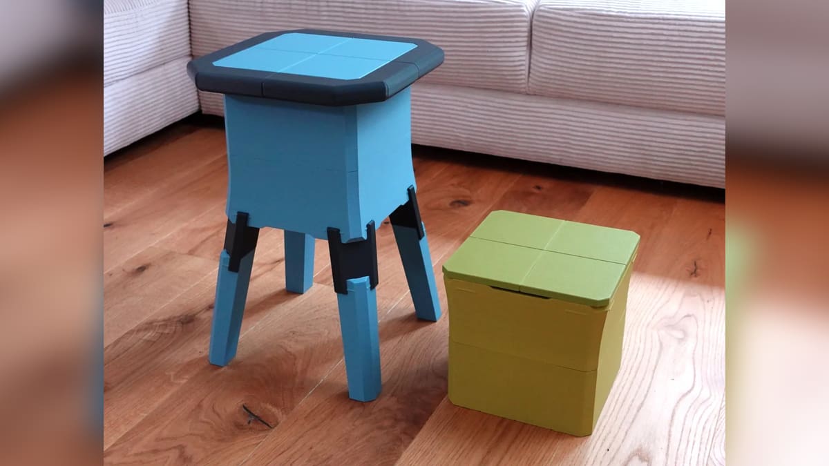 Image of Cool Things to 3D Print: Stool is the Box