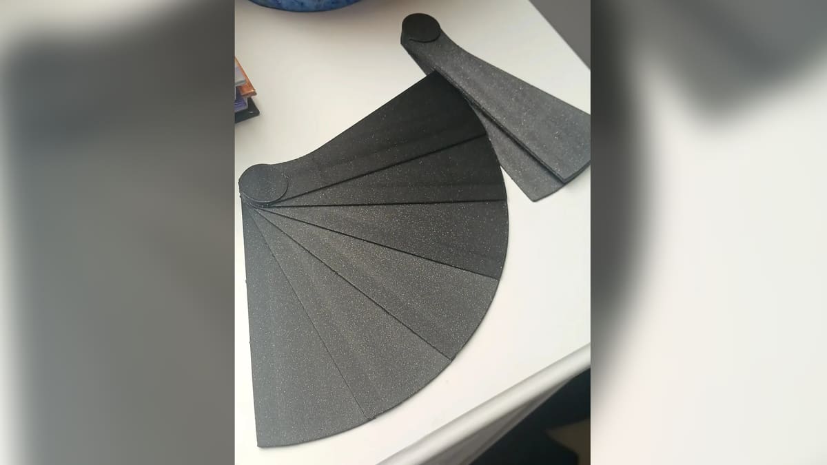 Image of Cool Things to 3D Print: Fan: Folding Fan