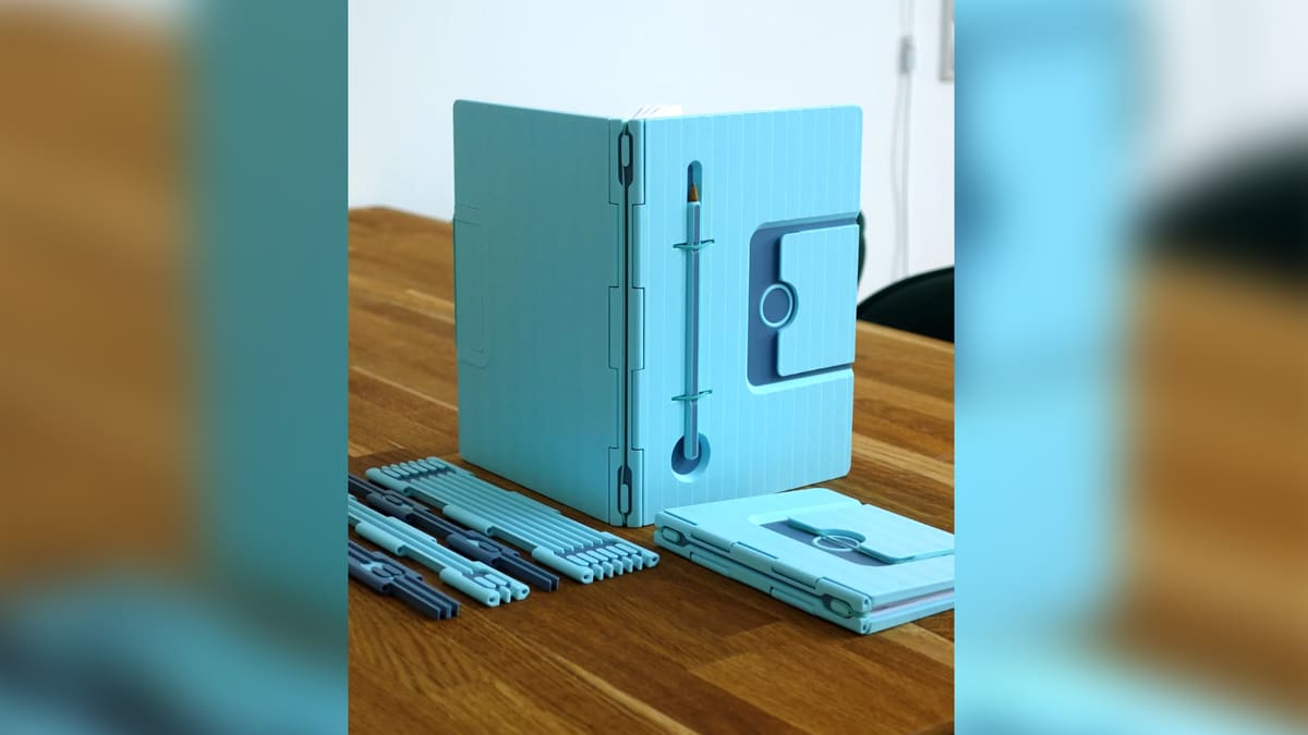 Image of Cool Things to 3D Print: Infinite Notebook