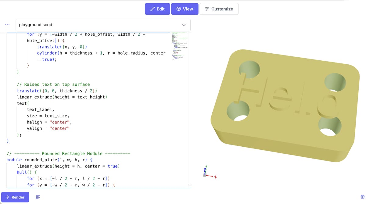 Image of AI for Script-Based 3D Design: How AI lowers the barrier