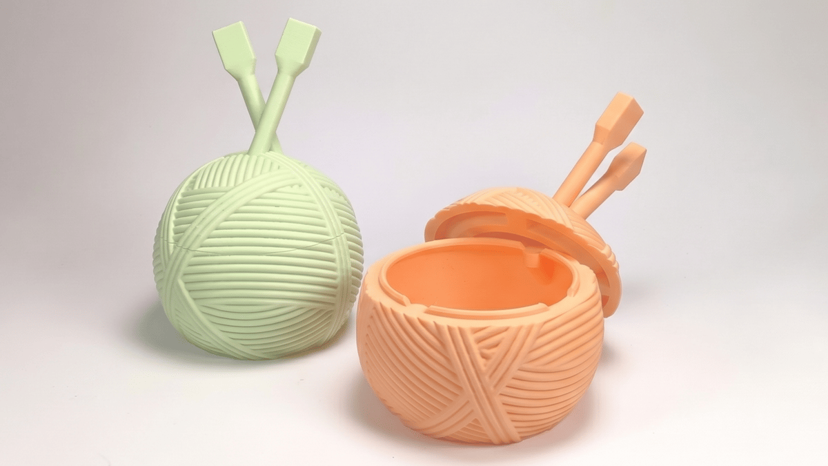 Imagen de Cosas para imprimir en 3D / Ideas para imprimir en 3D: Cuenco para lana