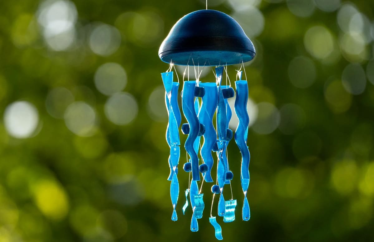 Image of Cool Things to 3D Print: Jellyfish Wind Chime