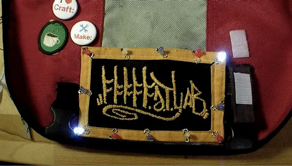 Image of: 8. Blinking Bike Safety Patch