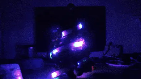 Image of: 10. Audio Reactive Holiday Lights